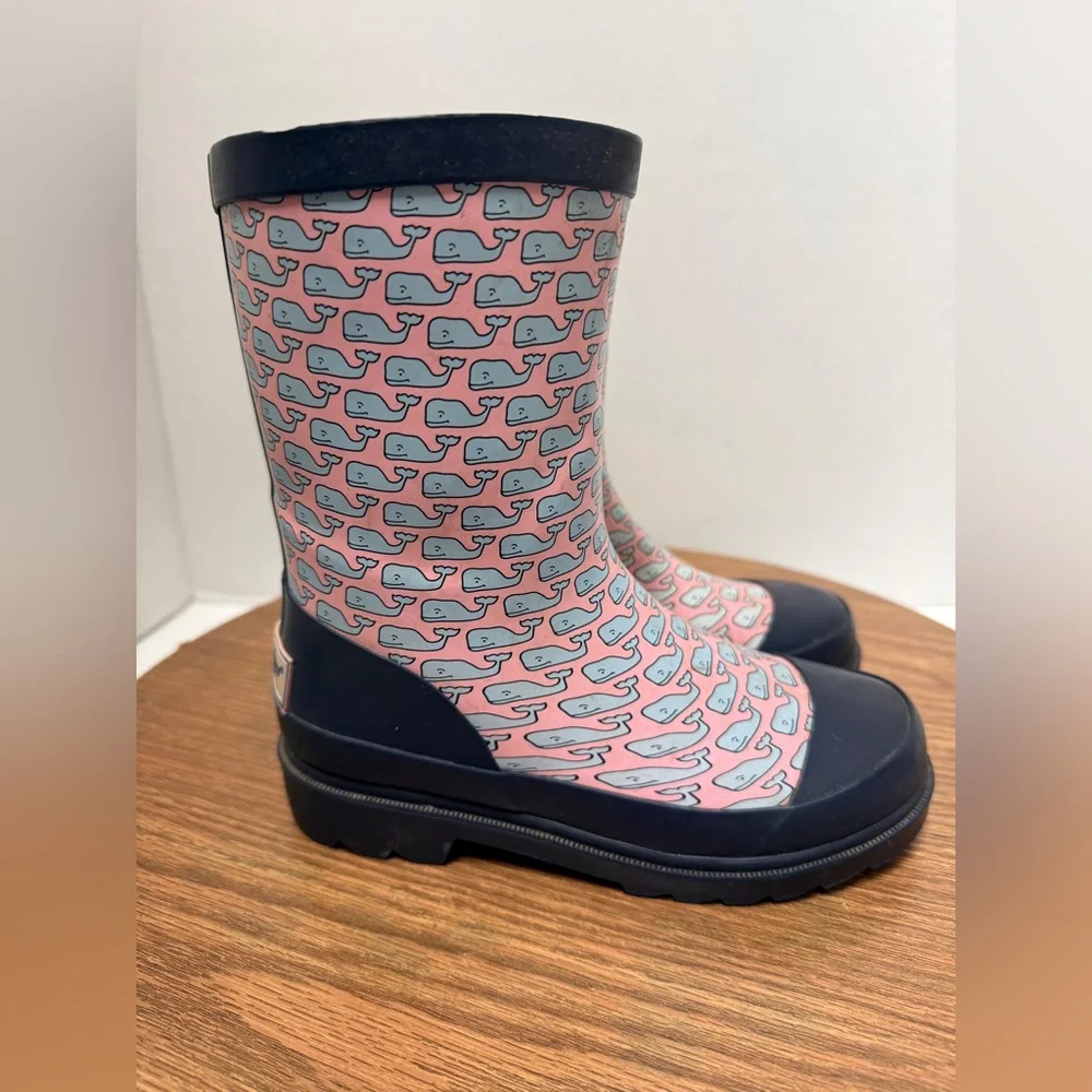 Vineyard vines “Singing in the Rain” Little Girl Rain Mud Boots